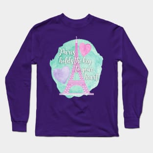 Paris Holds the Key to your Heart - Anastasia Musical Long Sleeve T-Shirt